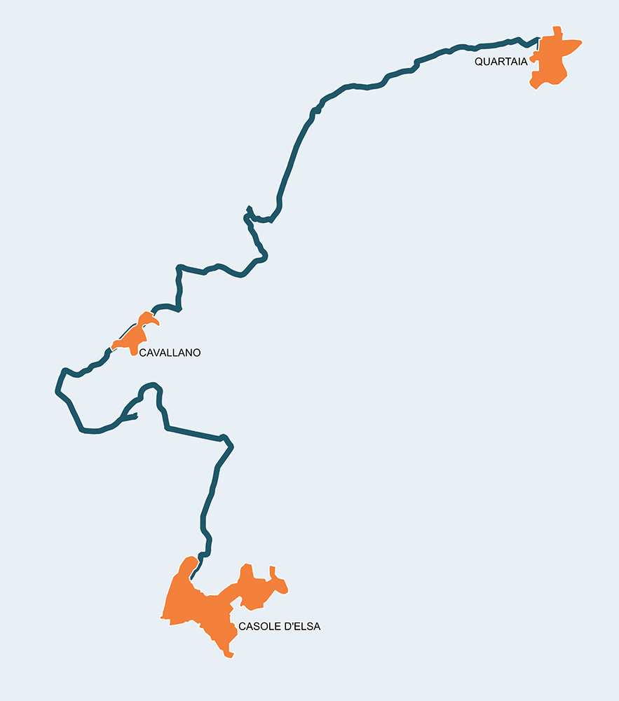 La via del Pellegrino e delle Chiese