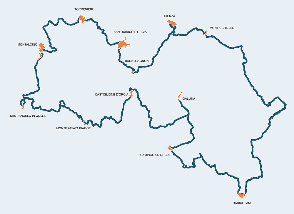 Val d’Orcia Gravel Paesaggio Culturale