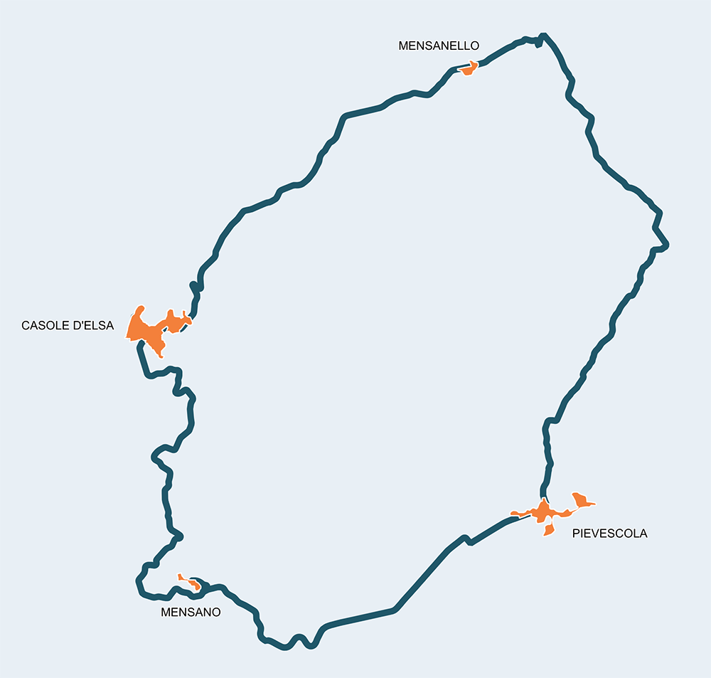 Casole - Pievescola cycle tour